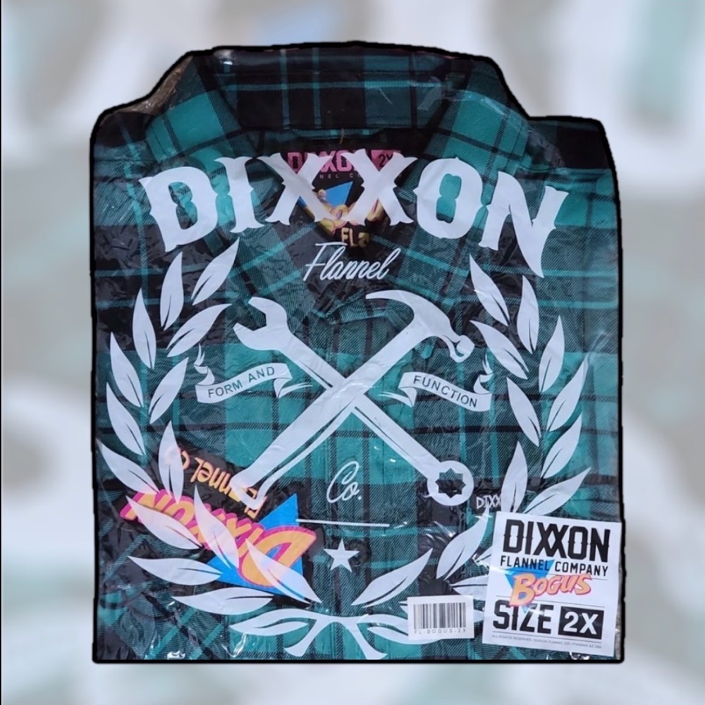 Dixxon Flannel Bogus Flannel Bill & Ted Adventure 2X NWT - Picture 6 of 8